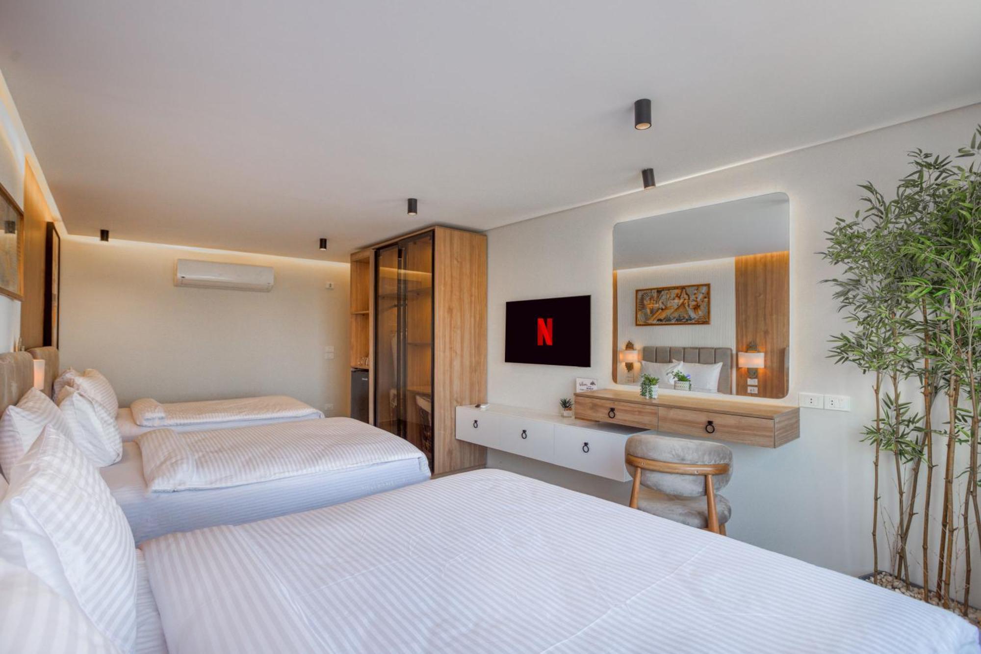 Galaxy Pyramids View Inn Kafrat al Jabal ภายนอก รูปภาพ